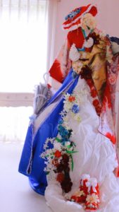 フランス大使館　日仏１６０周年　花展示　フラワー装飾　星野久美