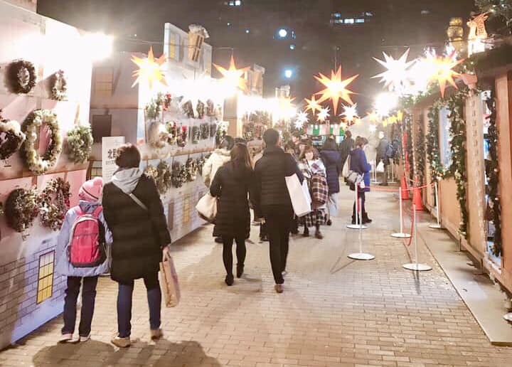 日比谷公園にて東京クリスマスマーケット